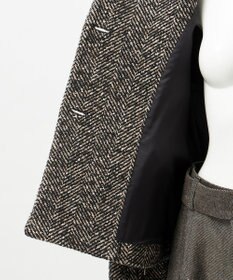 23区 L 【GOLD LABEL】MASTERLOOMヘリンボーンツイード ジャケット