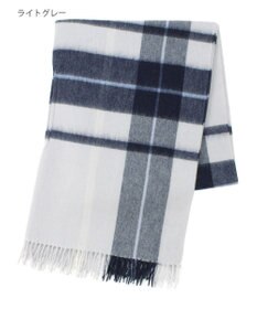 MOONBAT MACKINTOSH PHILOSOPHY(マッキントッシュ フィロソフィー）ウール100% 2WAYチェックポンチョストール