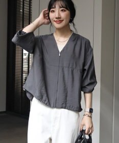 AMERICAN HOLIC ＶネックＺＩＰブルゾン