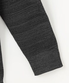 JOSEPH ABBOUD MOUNTAIN 【軽さ/ストレッチ】ホールガーメント3Dニット トスタンドZIPプルオーバー