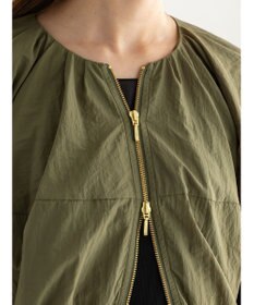 Te chichi タックギャザーボリュームポンチョブルゾン