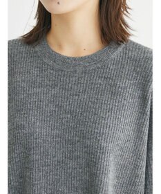 Green Parks リブニットミニワンピース