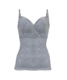 BRADELIS New York 【BRADELIS Me】 Perfumyプラスブラキャミ25A1 ノンワイヤー 補正下着 カップ付き ブラトップ バストアップ