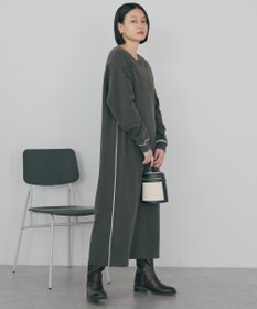 AMERICAN HOLIC スムース起毛ボックスシルエットワンピース