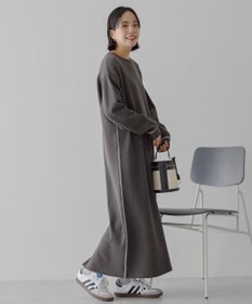 AMERICAN HOLIC スムース起毛ボックスシルエットワンピース