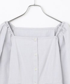 #Newans 【ANSWER for ほど甘トレンド】スクエアネックペプラムブラウス