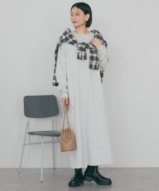 AMERICAN HOLIC スムース起毛ボックスシルエットワンピース