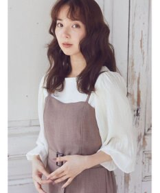 earth music&ecology マジョリカプリーツプルオーバー