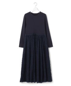 23区 【滝沢眞規子さん着用/一部店舗限定/洗える】ニットコンビジャカード ワンピース