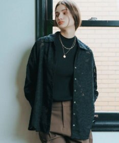 YECCA VECCA 3wayシアージャガードシャツ