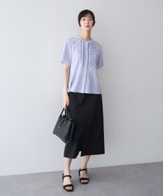 YECCA VECCA フリルデザインブラウス