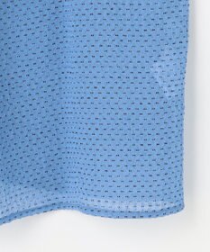 組曲 L 【前後着用可】サッカードビードットプリント ブラウス