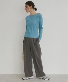 WEGO 【ANGIE VINTAGE/SMLサイズ展開】２タックワイドスラックス