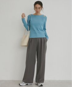 WEGO 【ANGIE VINTAGE/SMLサイズ展開】２タックワイドスラックス