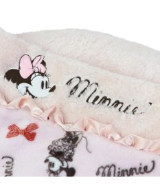 PET PARADISE ディズニー ミニーマウス 丸形寝袋 遠赤外線 《ケーキ柄》 50cm