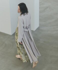 YECCA VECCA 【UVカット/花粉ガード】素材MIXトレンチコート