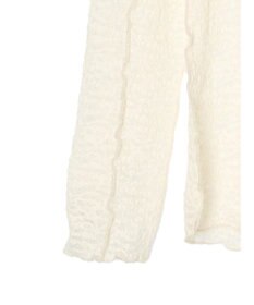 Green Parks カットワークデザインレーストップス