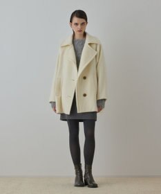 GRACE CONTINENTAL シャギ－ハ－フコ－ト