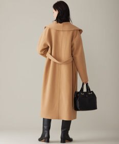 自由区 S ウールリバーロング コート