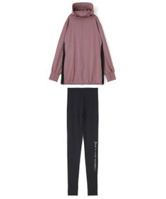 San-ai Resort（三愛水着楽園） 【UPF50＋】　WEB限定　つば付きラッシュ・レギンスセット　M・L　　【San-ai Resort（サンアイリゾート）】