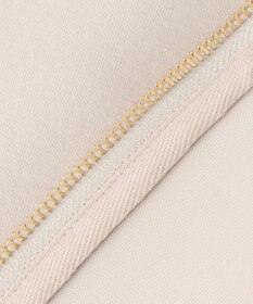 ANY L 【洗濯機可】ダンボールフレンチスリーブ ジップアップパーカー