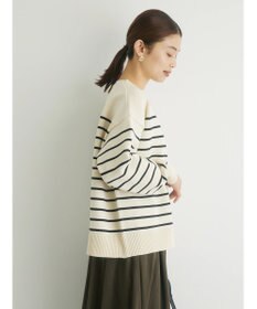 Green Parks ・ｎｏｖｅｍ９　ボーダーエアーニットプルオーバー