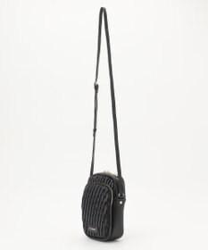 LA BAGAGERIE ランダムプリーツショルダーバッグ タテ