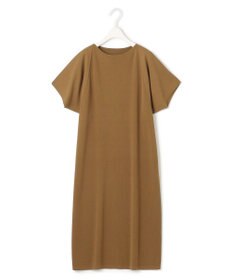 ICB 【洗える】ドライコットンアセテート ドレープスリーブワンピース