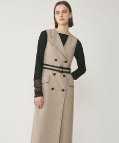 GRACE CONTINENTAL アシンメトリーカラーワンピース