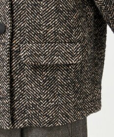 23区 L 【GOLD LABEL】MASTERLOOMヘリンボーンツイード ジャケット