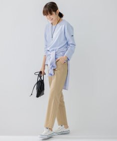 23区 【洗える】CANCLINI バンドカラー シャツ