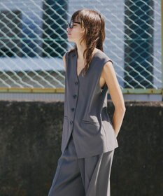 uncrave クールタッチツイル ジレ