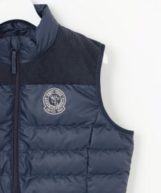 23区GOLF 【WOMEN】ライトダウンベスト 軽量で動きやすい 見た目すっきり毛羽立たない薄手仕様