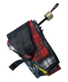 +RING プラスリング UNISEX 晴雨兼用 折傘 CHK T1397 sunshield