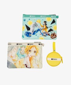 LeSportsac 【ハニーレモンソーダ】WRISTLET POUCH W/CHARM/スパークリングラブ