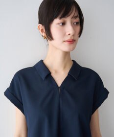 YECCA VECCA 2wayストライプリボンブラウス