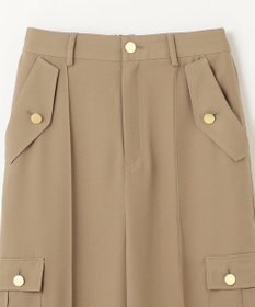 GRACE CONTINENTAL バックサテンカーゴパンツ