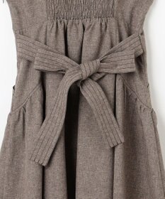 Feroux バッグリボン ジャンパースカート