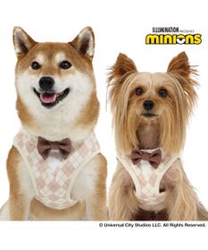 PET PARADISE ミニオン ティム ベストハーネス 《アーガイル》 小型犬 SS