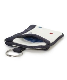 LeSportsac KEY CARD HOLDER/トリコロールハートエンブロイダリー