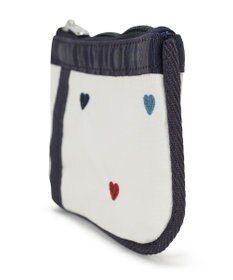 LeSportsac KEY CARD HOLDER/トリコロールハートエンブロイダリー
