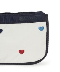 LeSportsac KEY CARD HOLDER/トリコロールハートエンブロイダリー