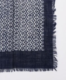 JOSEPH ABBOUD 【イタリア製】ジオメトリックパターン ストール