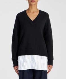 Paul Smith シャツコンビ Vネックニット