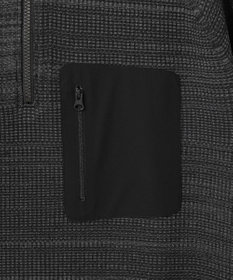 JOSEPH ABBOUD MOUNTAIN 【軽さ/ストレッチ】ホールガーメント3Dニット トスタンドZIPプルオーバー
