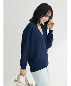 Green Parks ＵＶカット加工　ドルマンニットカーディガン