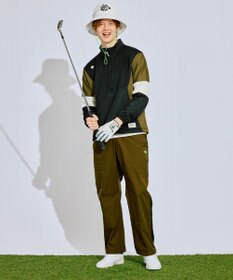 PW CIRCULUS 【MEN】カラーブロッキング プルオーバー ゴルフ