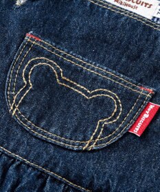 MIKI HOUSE HOT BISCUITS 【70-100cm】 デニムジャンパースカート