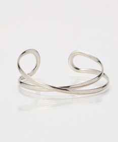 Phoebe <オンワード限定セット>ダブルチェーンネックレス×ツインカレントカフバングル