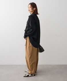 Green Parks ・ＳＵＧＡＲ　ＳＰＯＯＮ　サテンオーバーシャツ